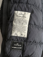 Stone Island AW11 Black Nylon Sheen Mens Down Jacket