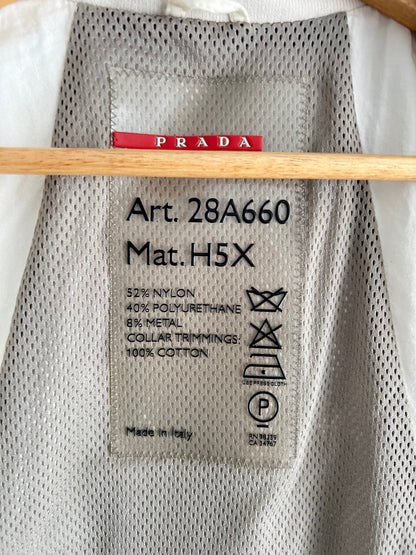 Prada Sport Vintage Red Tab Women's Nylon Jacket