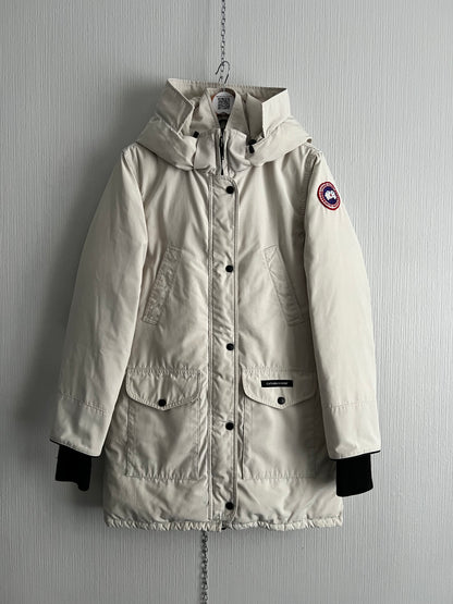 Canada Goose Trillium Ladies Parka Jacket in Cream