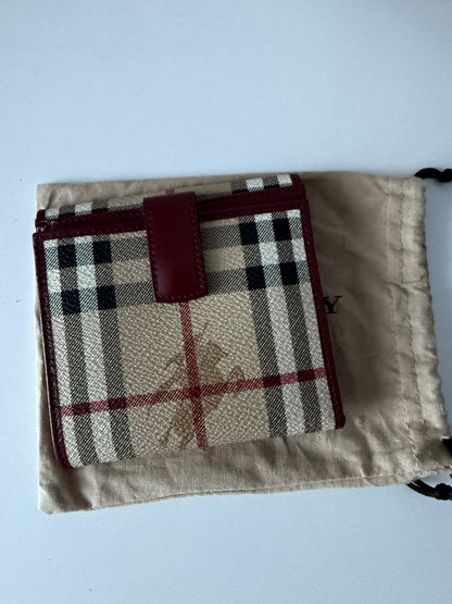 Burberry Nova Check Shoulder Bag with Wallet
