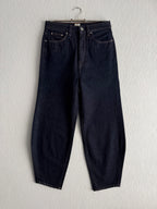Toteme Barrel-leg Raw Denim Jeans