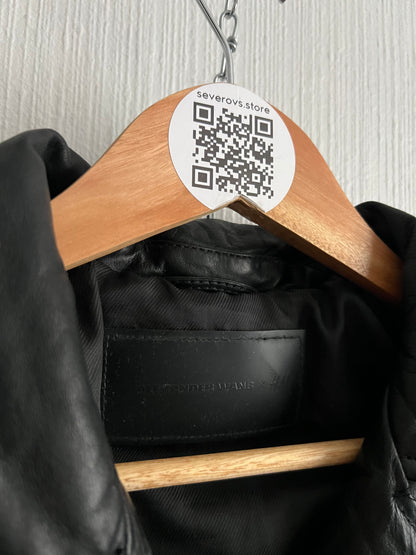 Alexander Wang H&M Quilted Genuine Leather Jacket