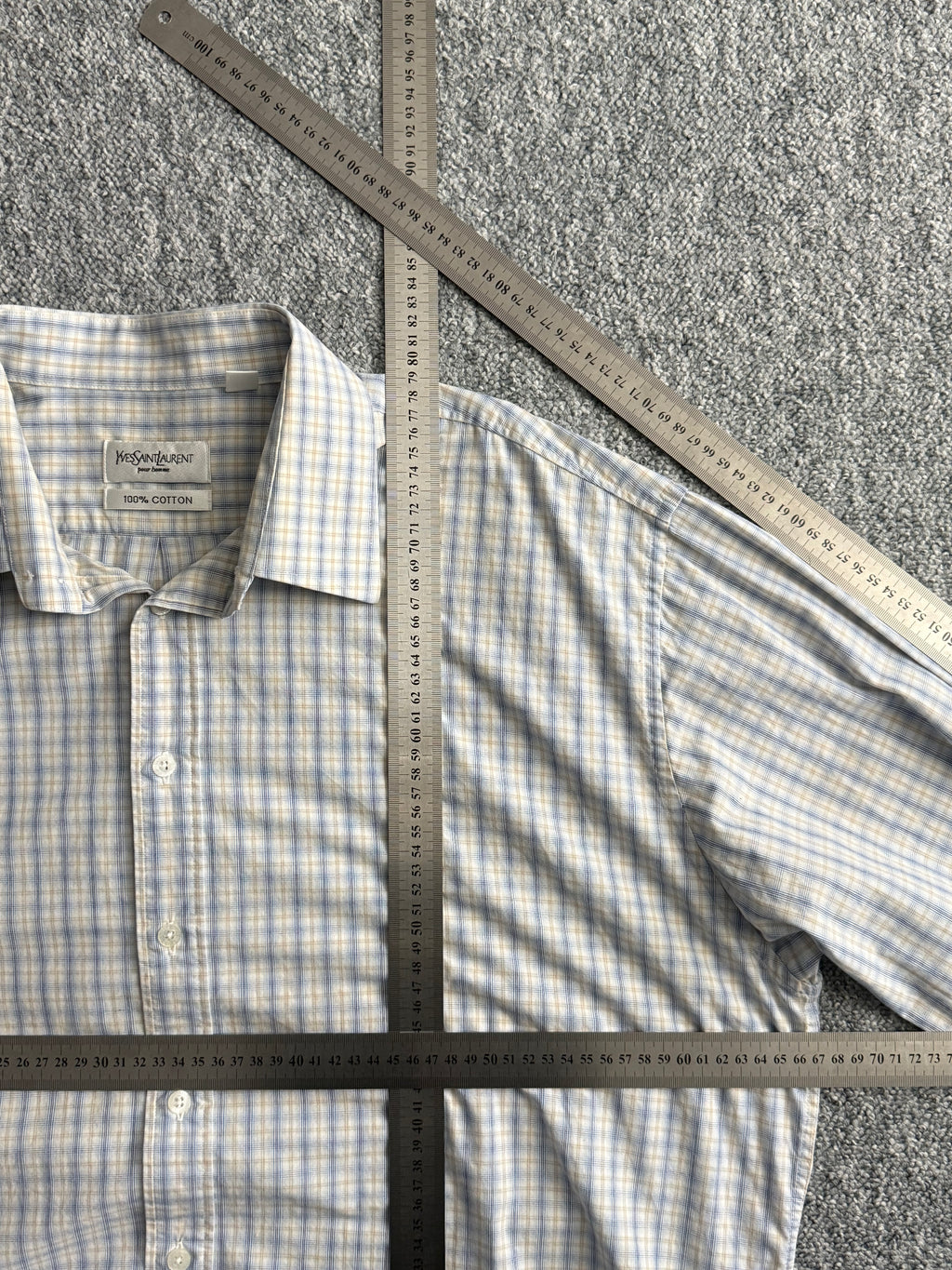 Yves Saint Laurent Formal Cotton Shirt