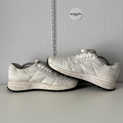 Prada Leather White Shoes