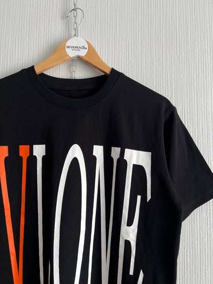 Vlone Black Cotton T-shirt