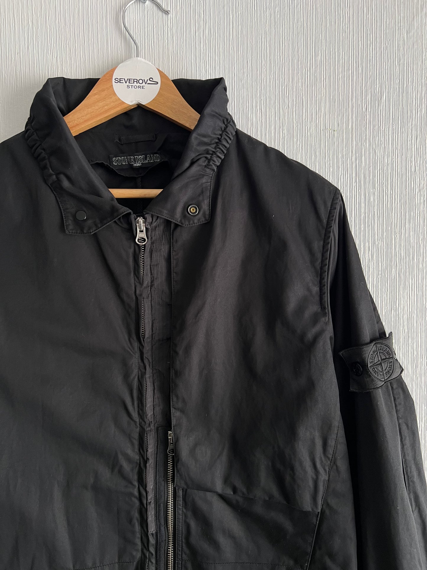 Stone Island Shadow Project SS11 Black Batavia Magnet Jacket