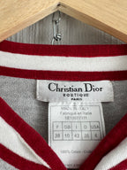 Christian Dior by John Galliano F/W 2005 Grey Cotton Cardigan Womens Top