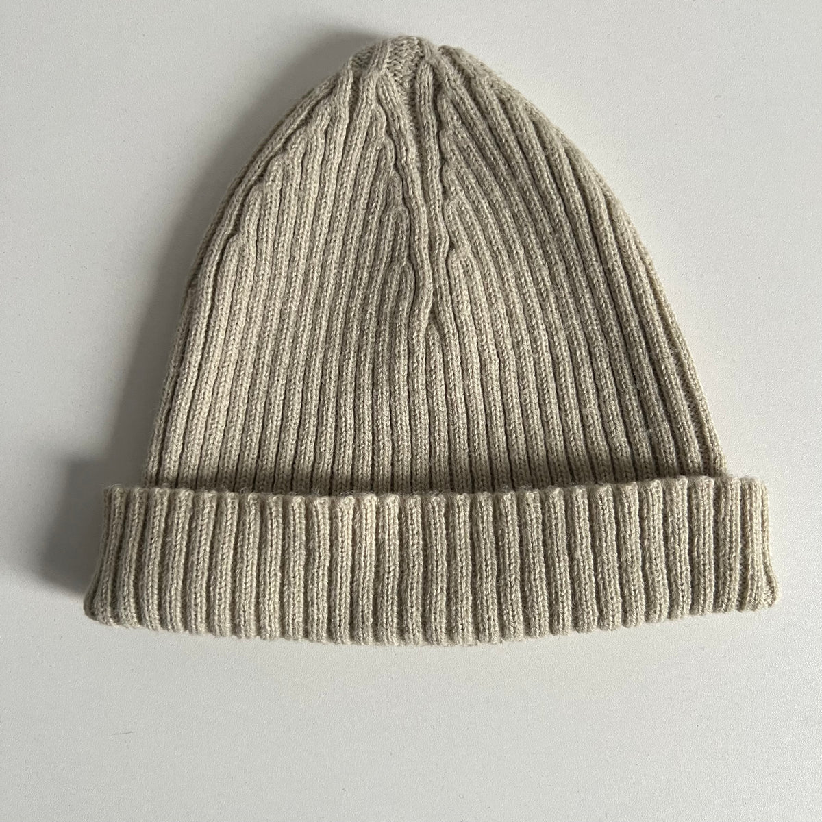 Prada Vintage Prada Luna Rossa Red Tab Cream Wool Mens Hat — product photo