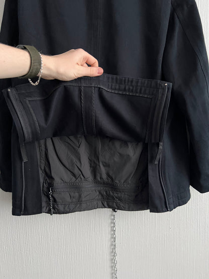 AW2000 Issey Miyake Futuristic Ballistic Nylon X-ray Cargo Jacket