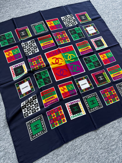 Chanel CC Squares Scarf