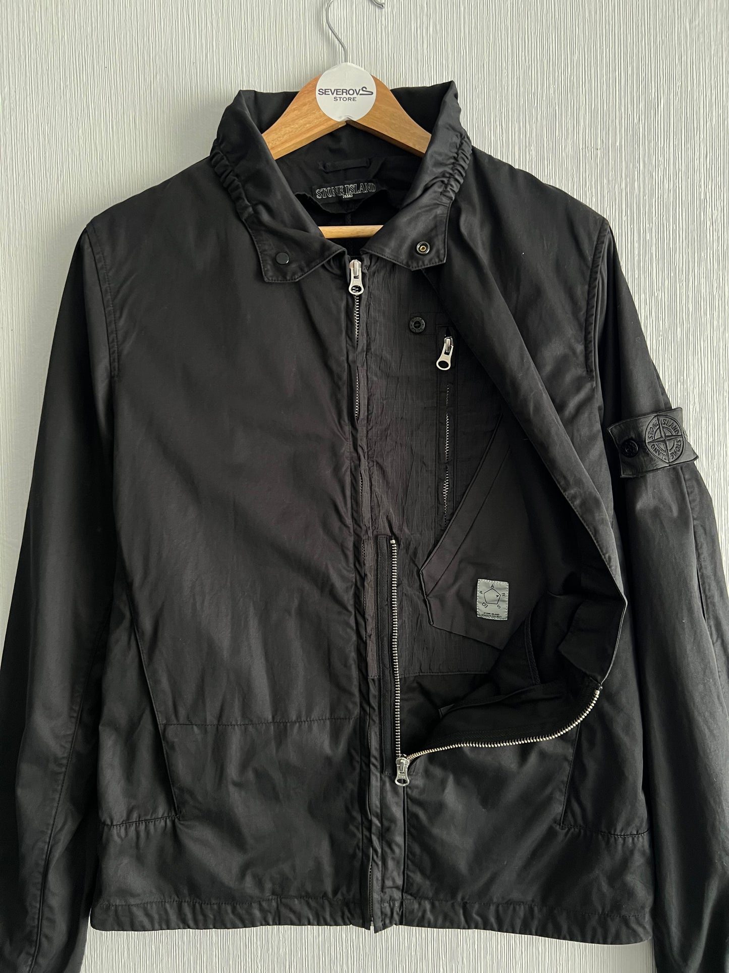 Stone Island Shadow Project SS11 Black Batavia Magnet Jacket