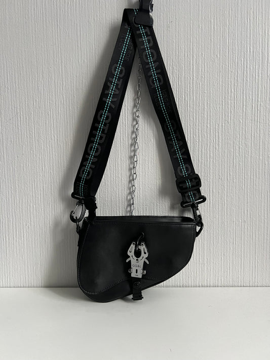 George Gina & Lucy 6 Shooter Black Womens Bag