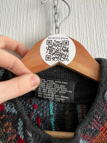 Coogi Vintage Crazy Knit Made in Australia Sweater