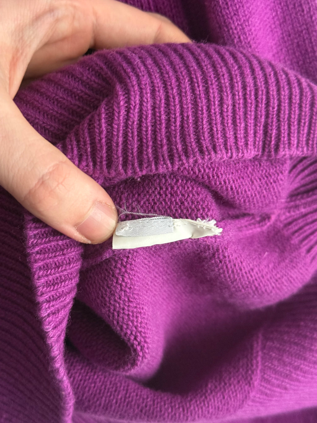 Stone Island AW21 Lambswool Crewneck Knit Sweater
