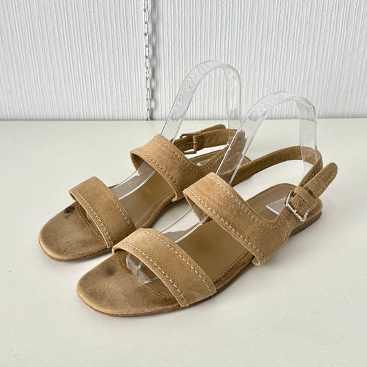 Loro Piana Suede Slingback Sandals