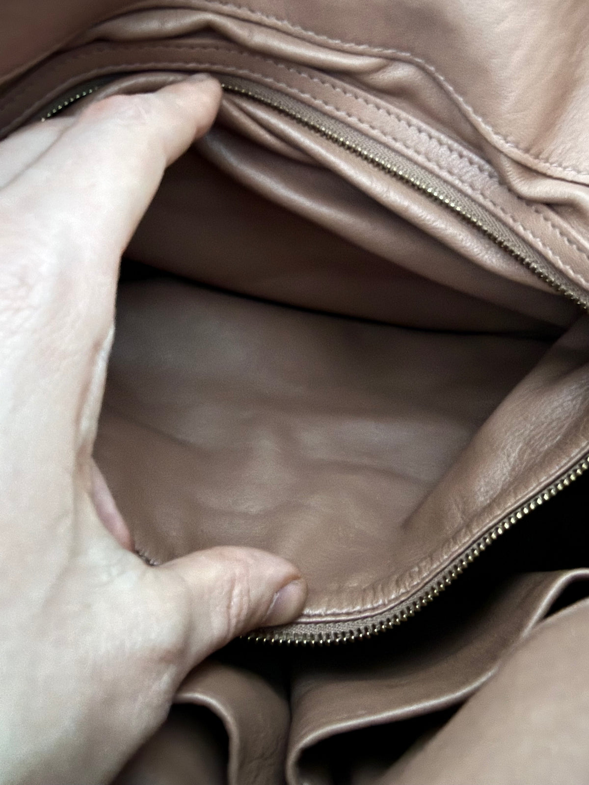 Christian Dior Libertine Large Lambskin Shoulder Hobo Bag