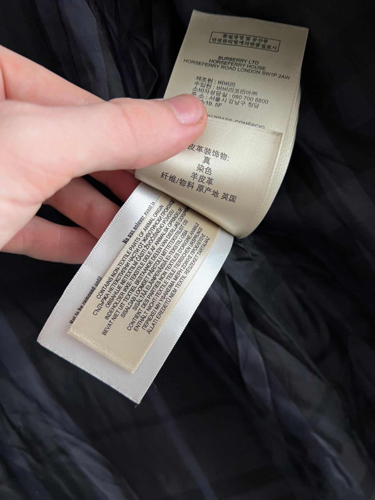 Burberry London Abbeydale Down Puffer Coat with Hood