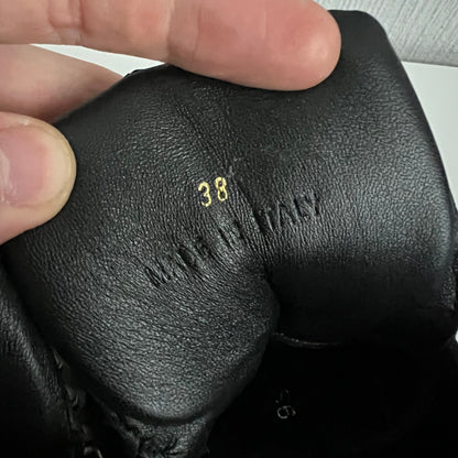 1017 ALYX 9SM x Roa Black Ostrich Hiking Boots