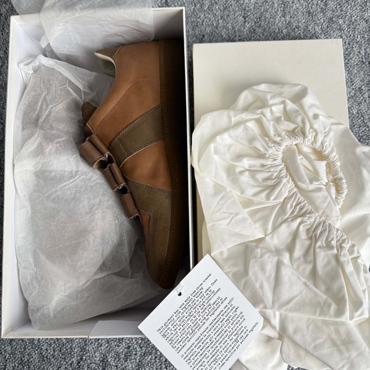 Maison Margiela Replica GATs Triple Velcro Strap Sneakers