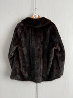 Saga Furs Mink Coat Auto Lady Short Jacket