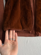 Prada Fur Cashmere Cardigan