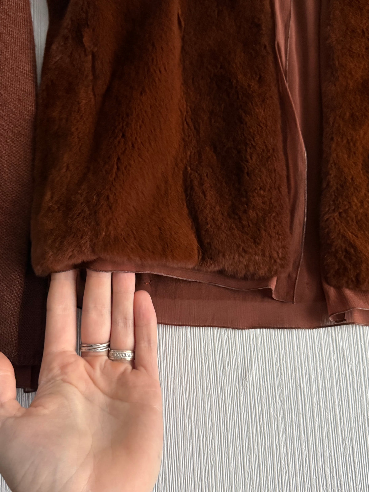 Prada Fur Cashmere Cardigan