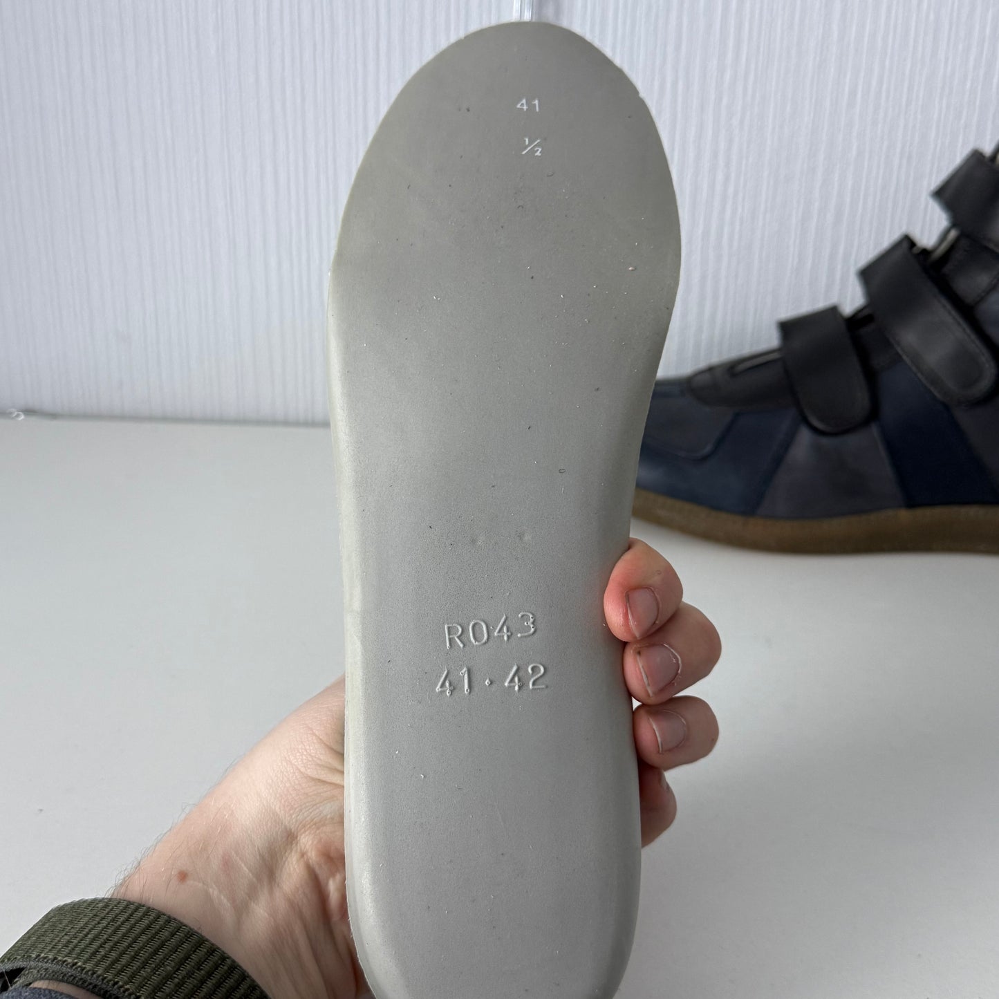 Maison Margiela Replica GAT Triple Velcro Hight Top Sneakers