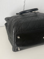 Christian Dior Lady Dior Soft Shopping Tote Cannage Quilt Lambskin Large
