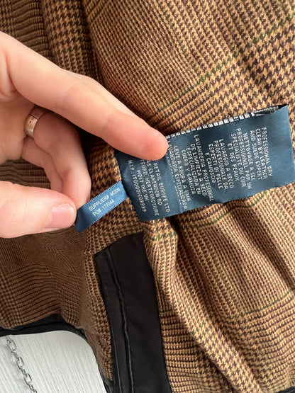 Polo Ralph Lauren Quilted Lambskin Leather Jacket