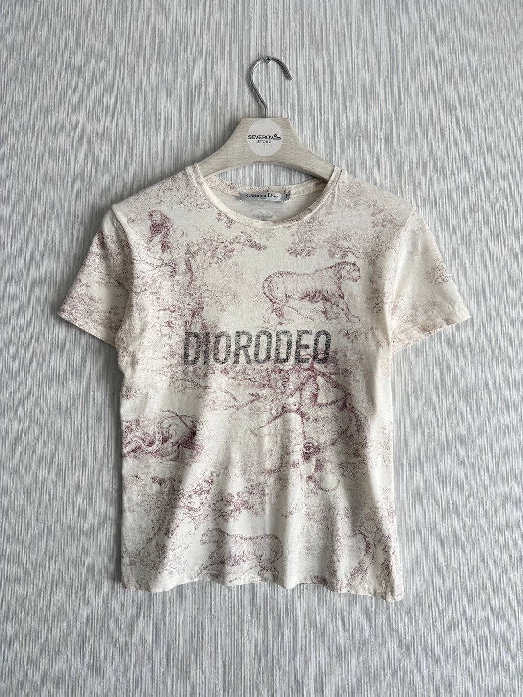 Christian Dior Diorodeo White T-Shirt
