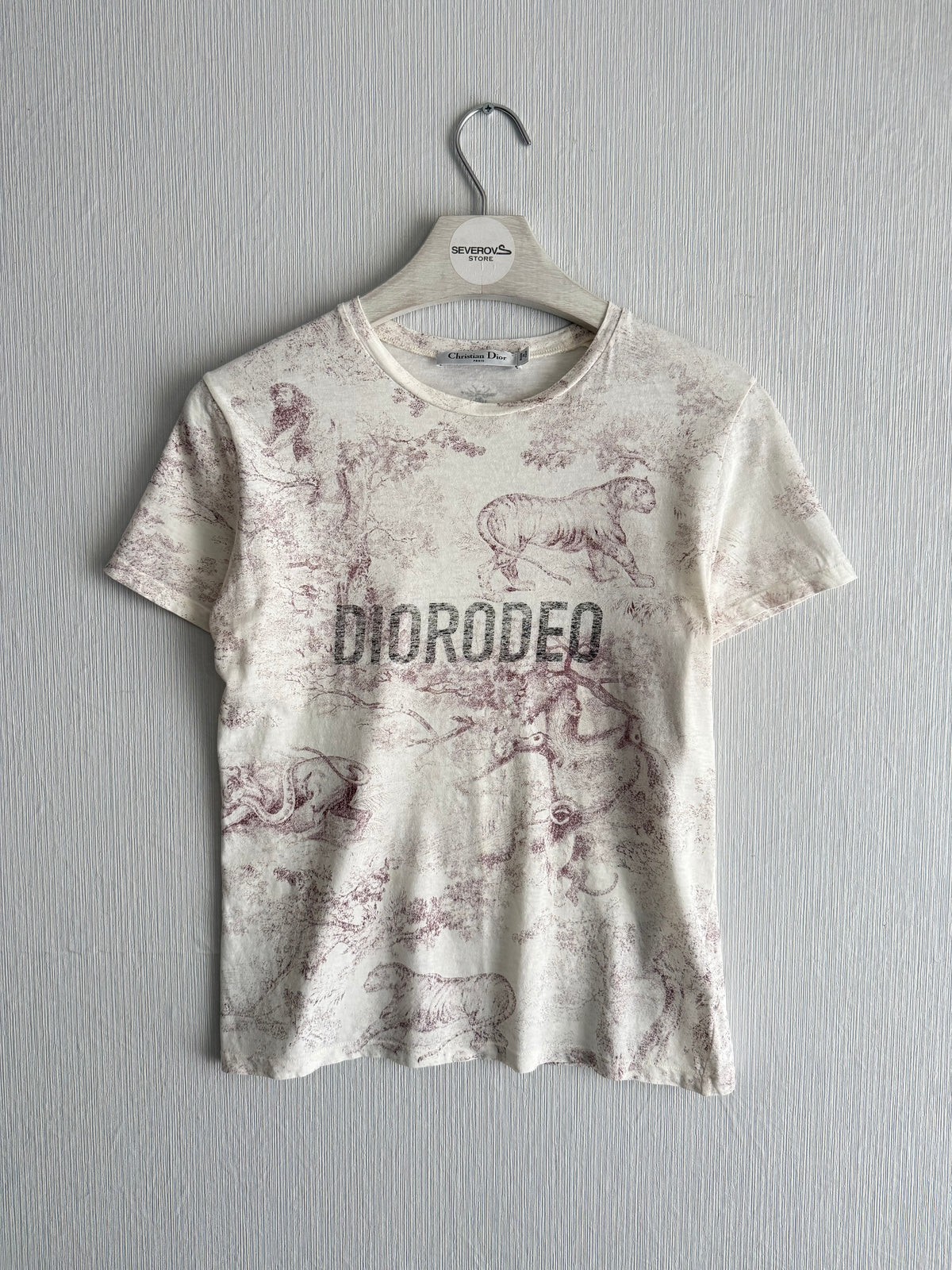 Christian Dior Diorodeo White T-Shirt