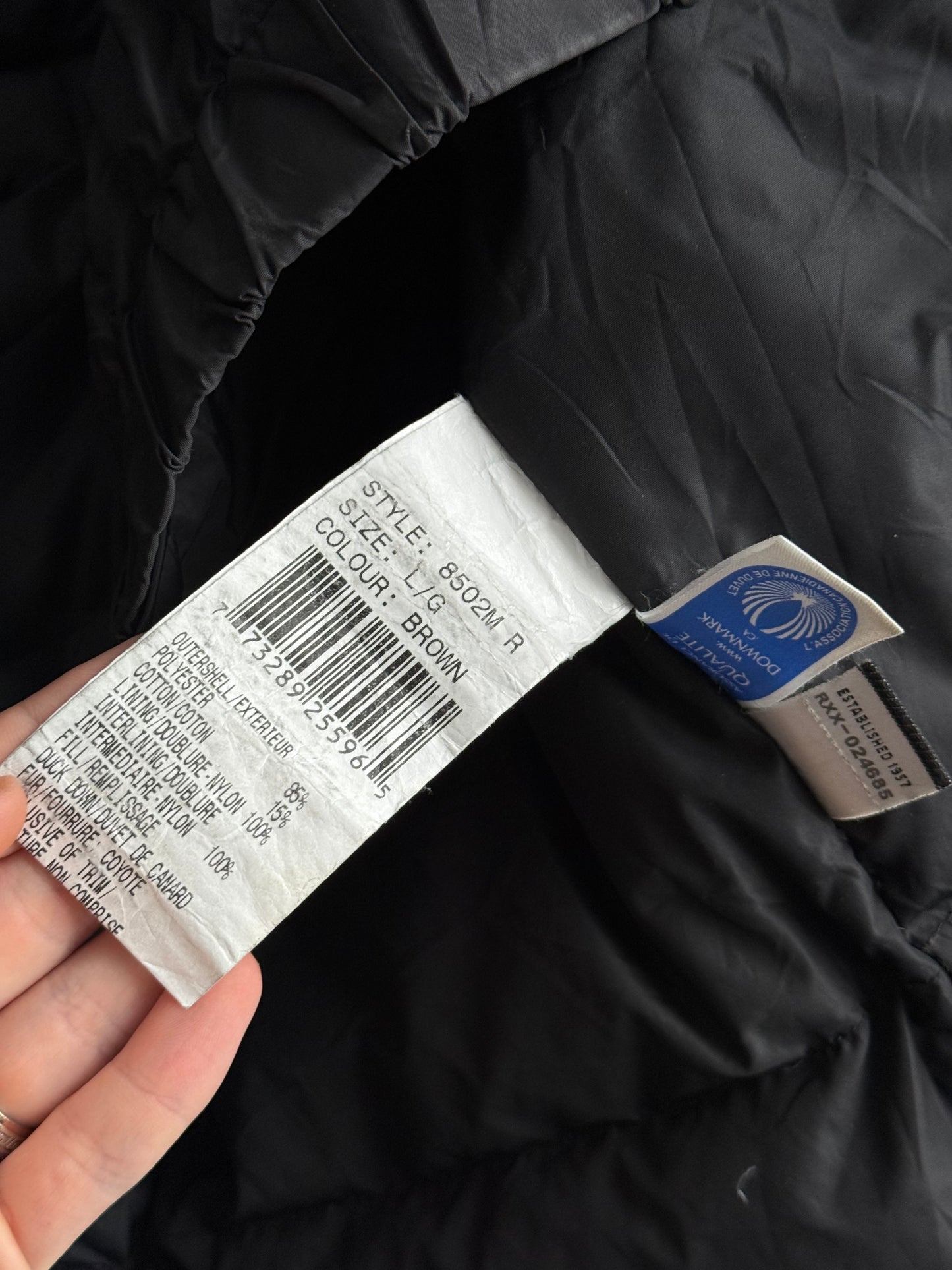 Canada Goose Vintage Heli Arctic Brown Parka