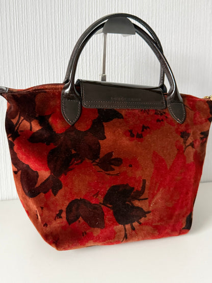 Longchamp Velvet Le Pliage Tote size S