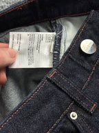 Toteme Barrel-leg Raw Denim Jeans