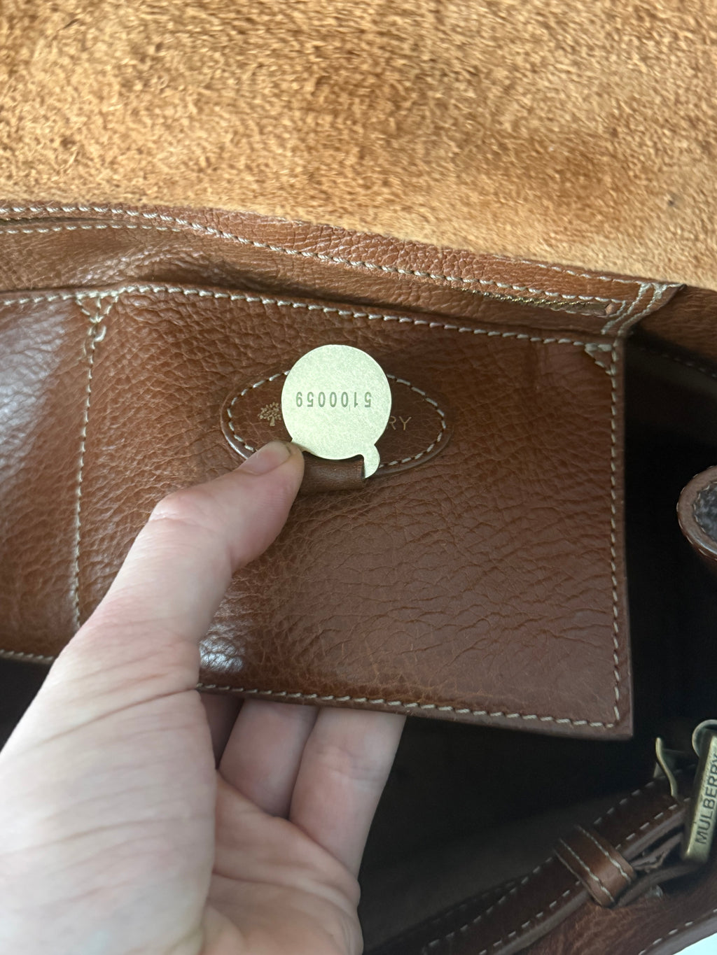Mulberry Bayswater Leather Tote Bag