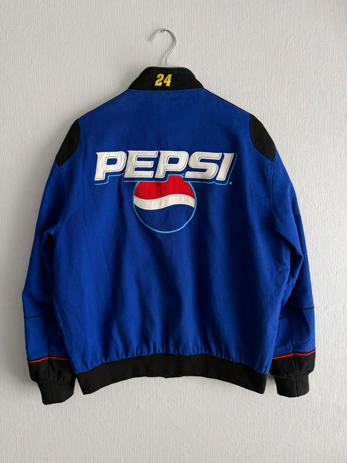 Nascar Vintage Racing Jacket Embroidered Pepsi Logo