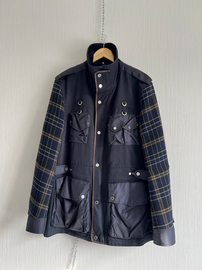Louis Vuitton 2 in 1 Coat Multipocket Parka with Inner Down Puffer Jacket