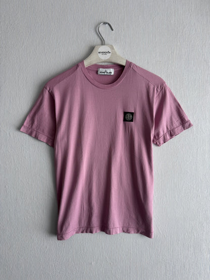 Stone Island Logo Pink T-shirt