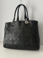 Christian Dior Lady Dior Soft Shopping Tote Cannage Quilt Lambskin Large