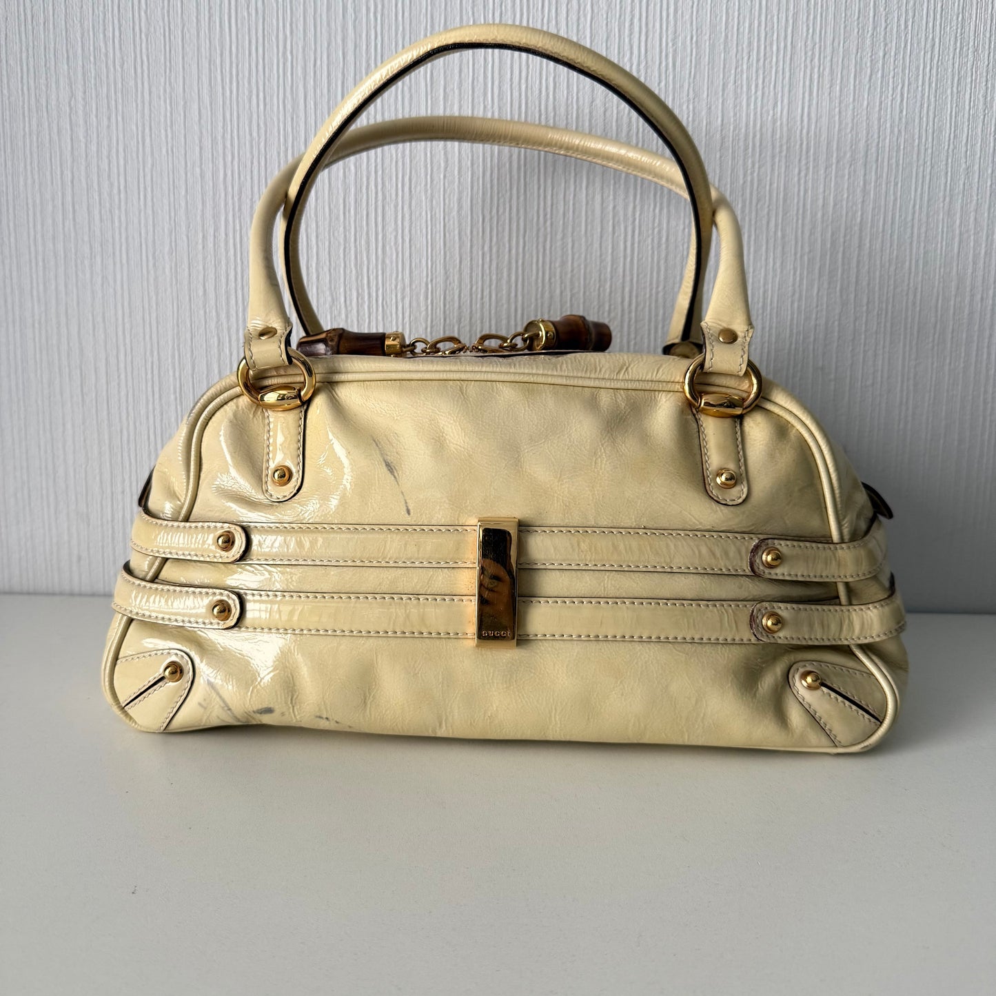 Gucci Horsebit Bamboo Vintage Shoulder Bag