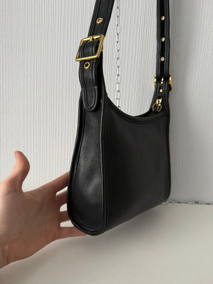 Coach 9997 Legacy Vintage Black Genuine Leather Crossbody Bag