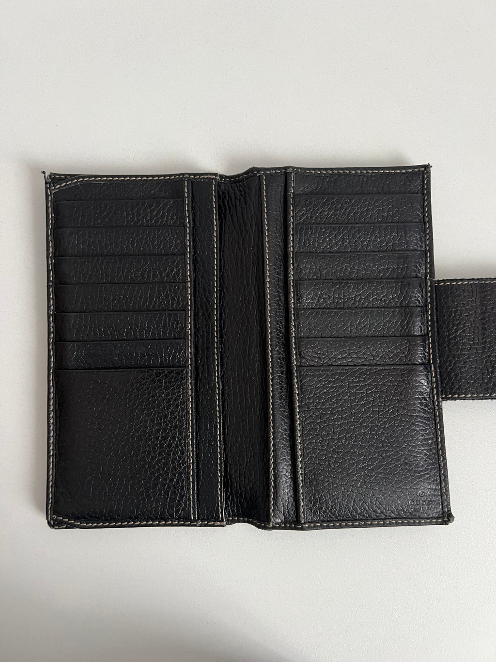 Gucci GG Monogram Calfskin Continental Wallet