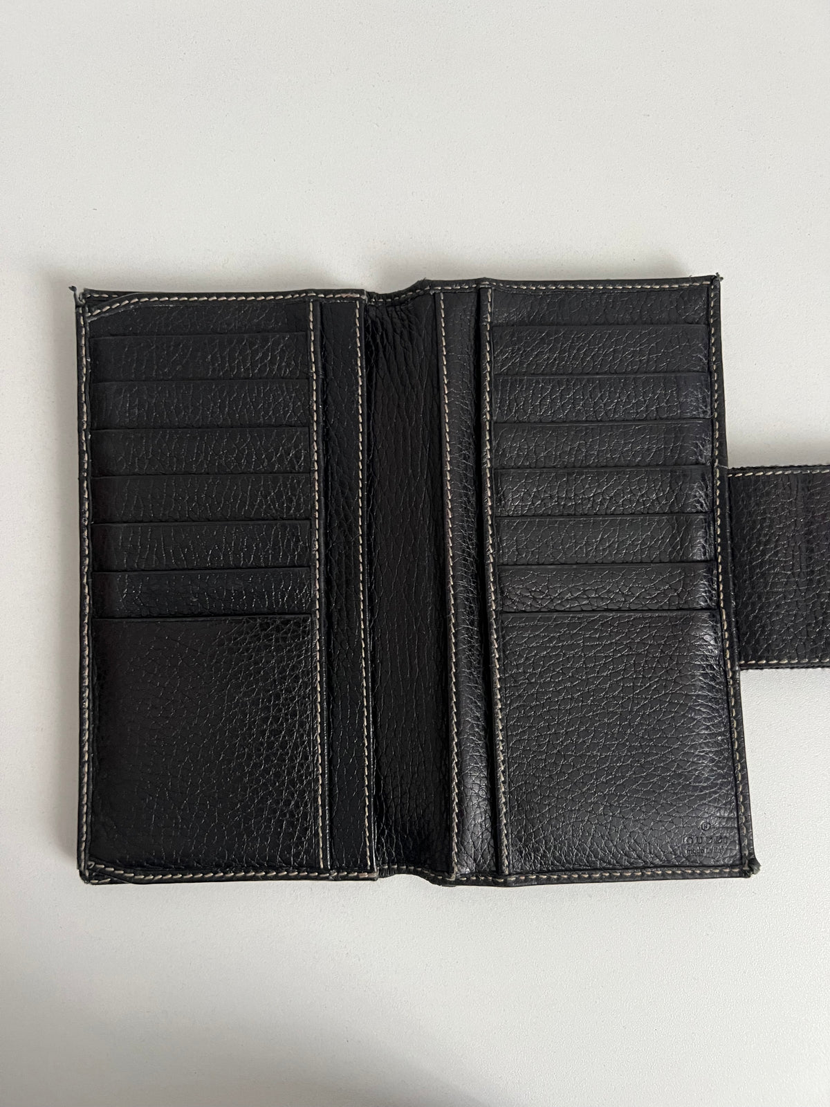 Gucci GG Monogram Calfskin Continental Wallet