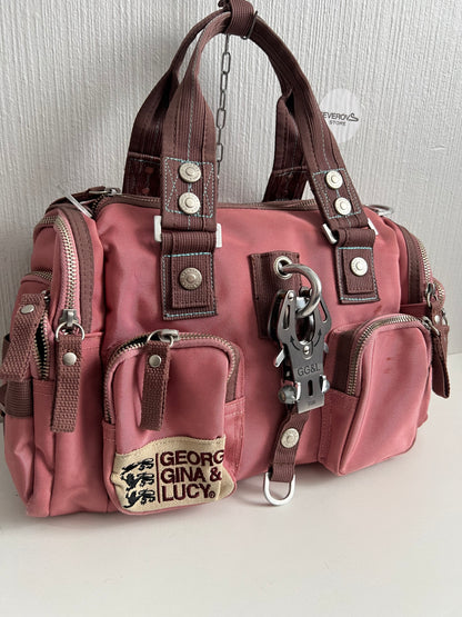 GGL George Gina and Lucy Catchall  Pink Bag