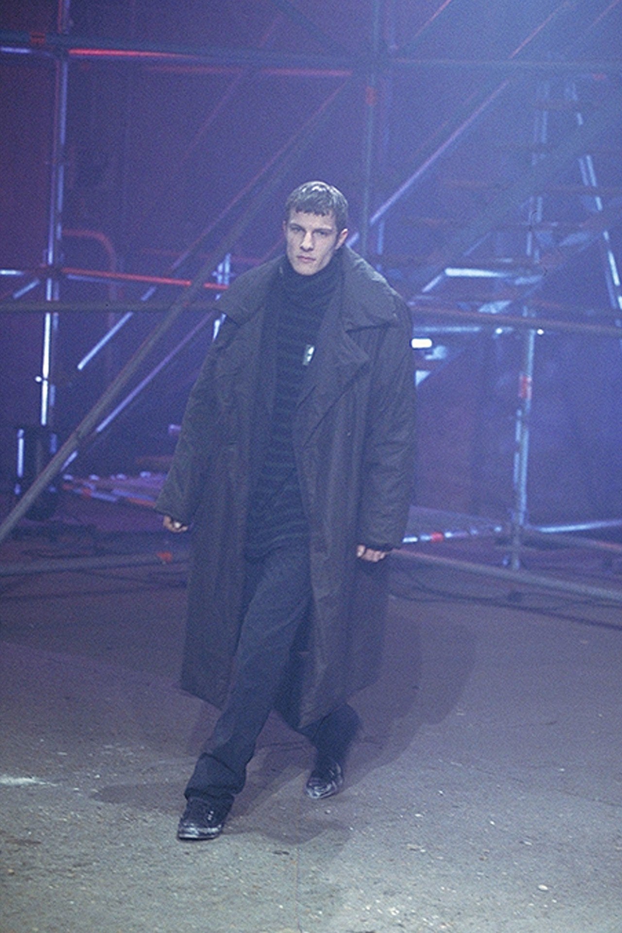 Raf Simons Oversized Trench — FW01 “Riot! Riot! Riot!” / AW02 “Virginia Creeper”