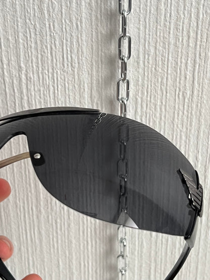 Armani Vintage Mask Oversized Sunglasses