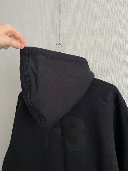 Y-3 Yohji Yamamoto Thick Cotton Zip Hoodie