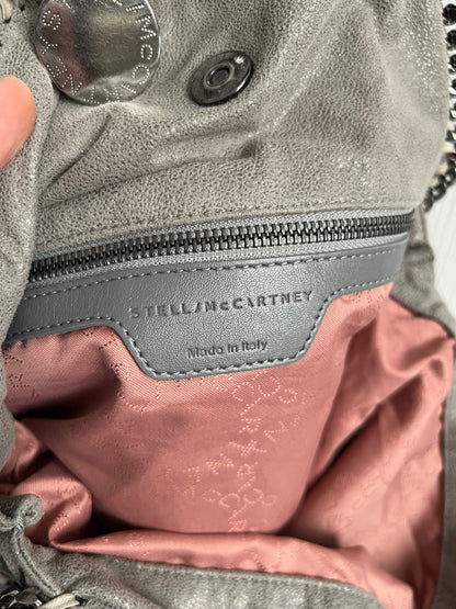 Stella McCartney Falabella Fold-Over Grey Tote Bag