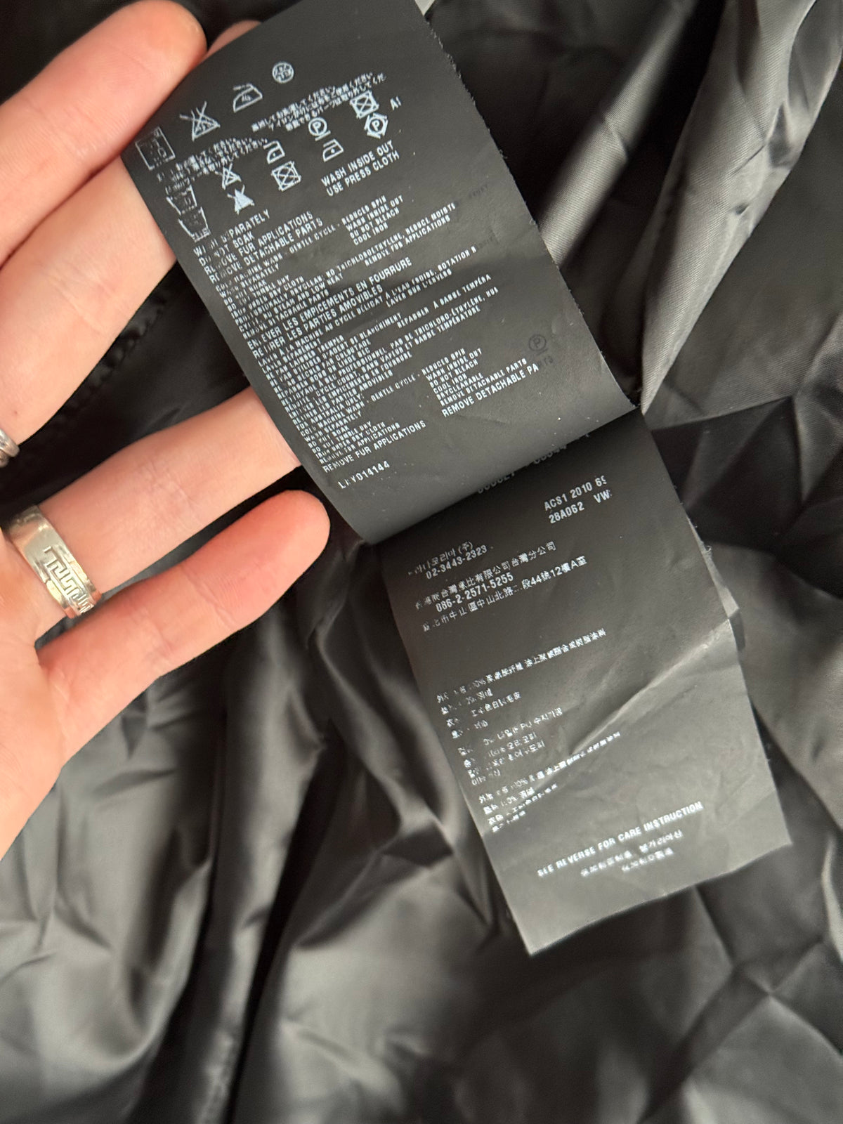 Prada Puffer Down Long Jacket Real Fox Gray Fur Collar