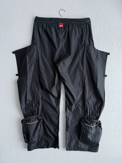 Marithe Francois Girbaud Bat Wing Multi Pocket Cargo Trousers